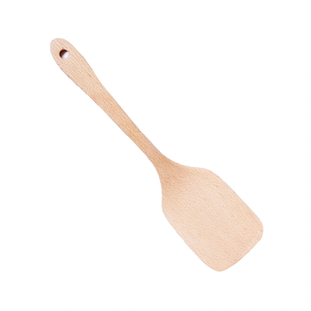 Wooden Non-stick Frying Spatula without Lacquer Spatula Kitchen Ware Kitchen Supplies (Solid Turner)