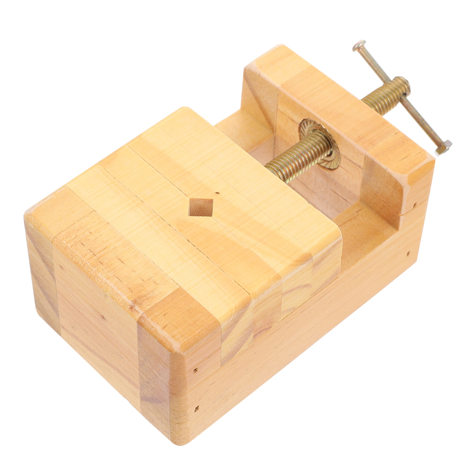 1Pc Crafts Chapter Block Bed Engraved Tool Carving Wood Fixture Clip (As Shown)