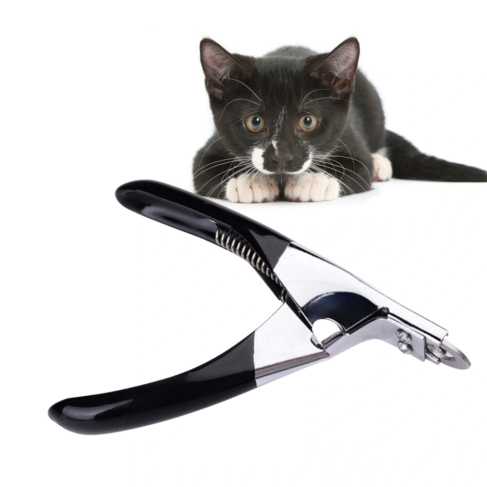 Pet Dog Cat Nail Toe Claw Clippers Scissors Shears Trimmer Cutter Grooming Tool Pet Dog Cat Nail File Kit(Black)