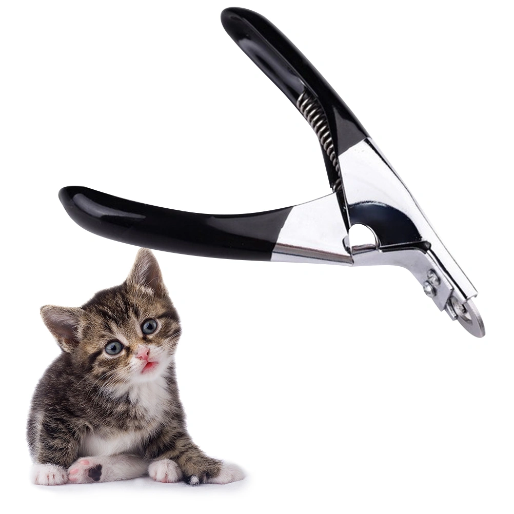 Pet Dog Cat Nail Toe Claw Clippers Scissors Shears Trimmer Cutter Grooming Tool Pet Dog Cat Nail File Kit(Black)