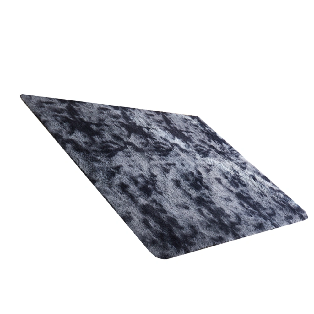 Living Room Carpet Bedroom Carpet Plush Floor Mat Creative Floor Mat Carpet (Dark Grey)