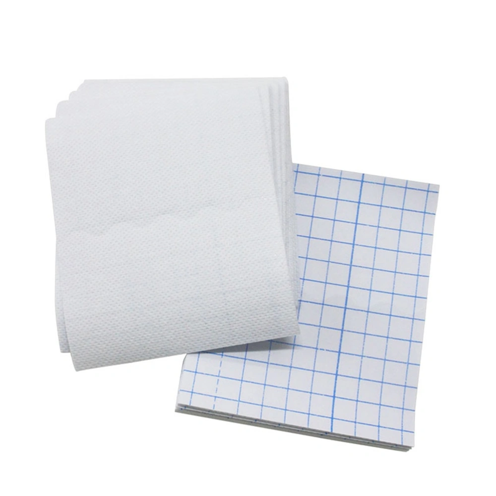 50PCS 10x10cm Wound Dressing Non-woven Adhesive Breathable Plaster Cover Patches Fixation Tape