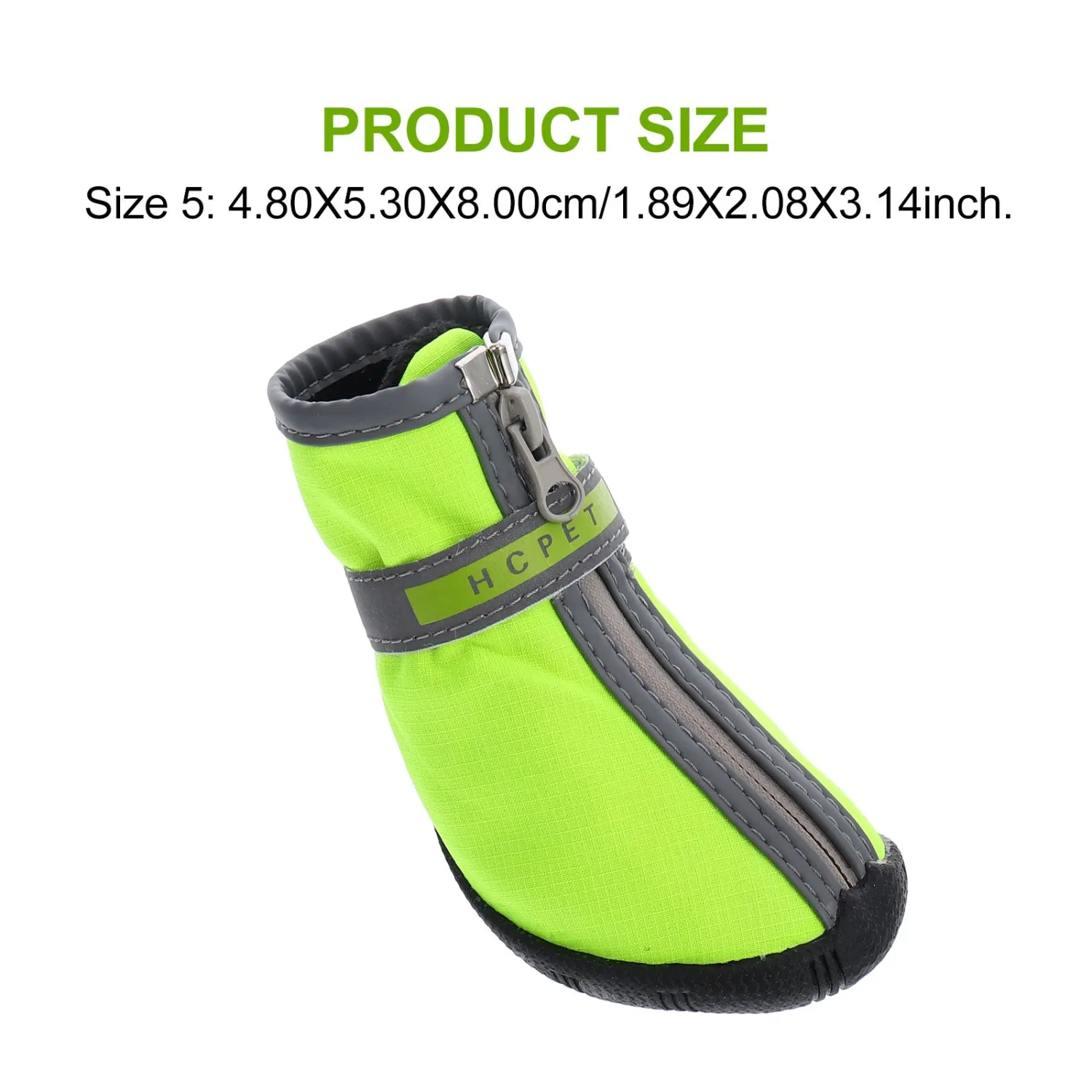 2 Pairs Pet Short Shoes Dog Snow Boots Pet Snowshoes Winter Shoes for Outdoors