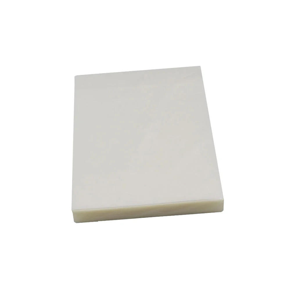 100 Pcs Clear Universal Thermal Laminating Sheets Pouches Photo Sealing Film Thermoplastic Sealing File Waterproof Protective Film for Home Office Store White (0.065mm, 6 Inch)