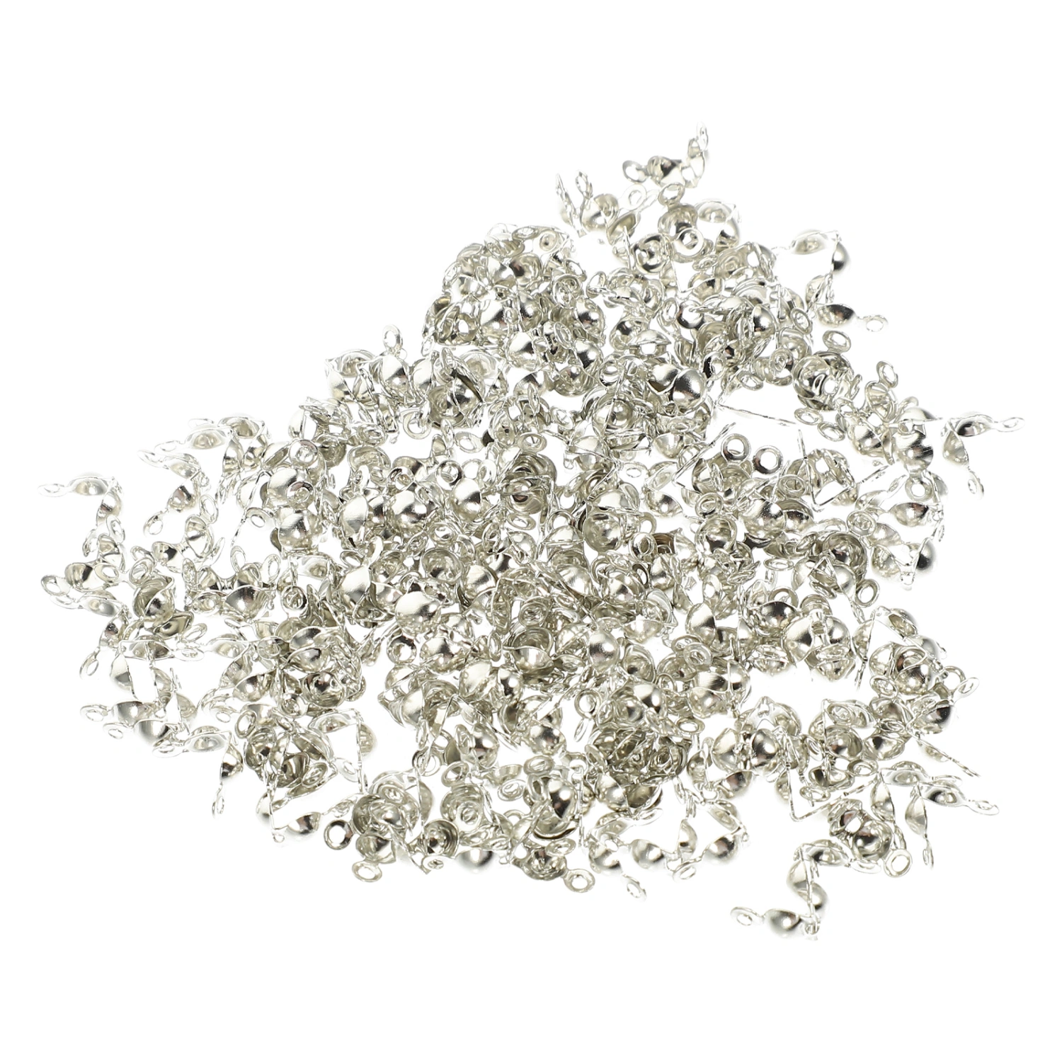 300Pcs Jewelry Crimps Beads Jewelry Making Cord Ends Knot Cover Jewelry Making Supplies