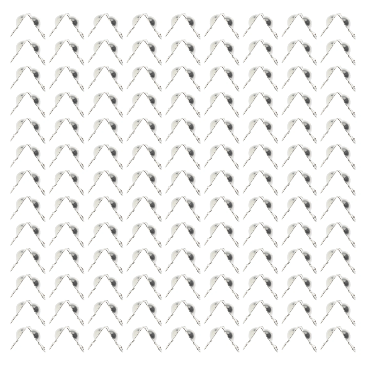 300Pcs Jewelry Crimps Beads Jewelry Making Cord Ends Knot Cover Jewelry Making Supplies