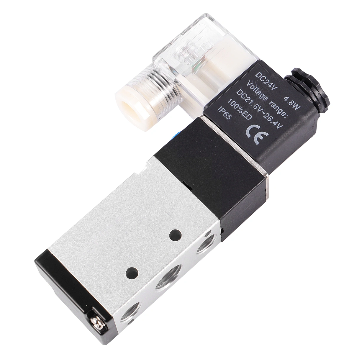 Solenoid DC24V Single Coil Pilot-Operated Electric 2 Position 5 Way