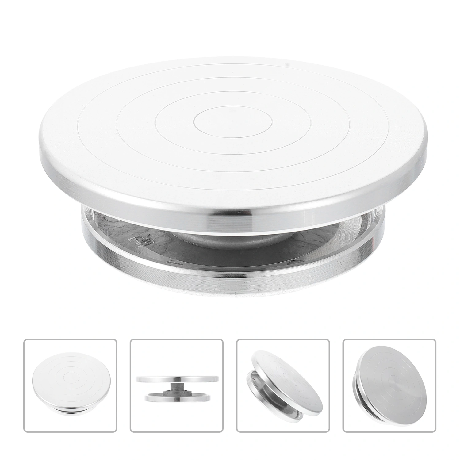 Turntable Aluminum Alloy Tools Ceramic Clay Sculpture Platform Pottery Wheel Rotating Tools