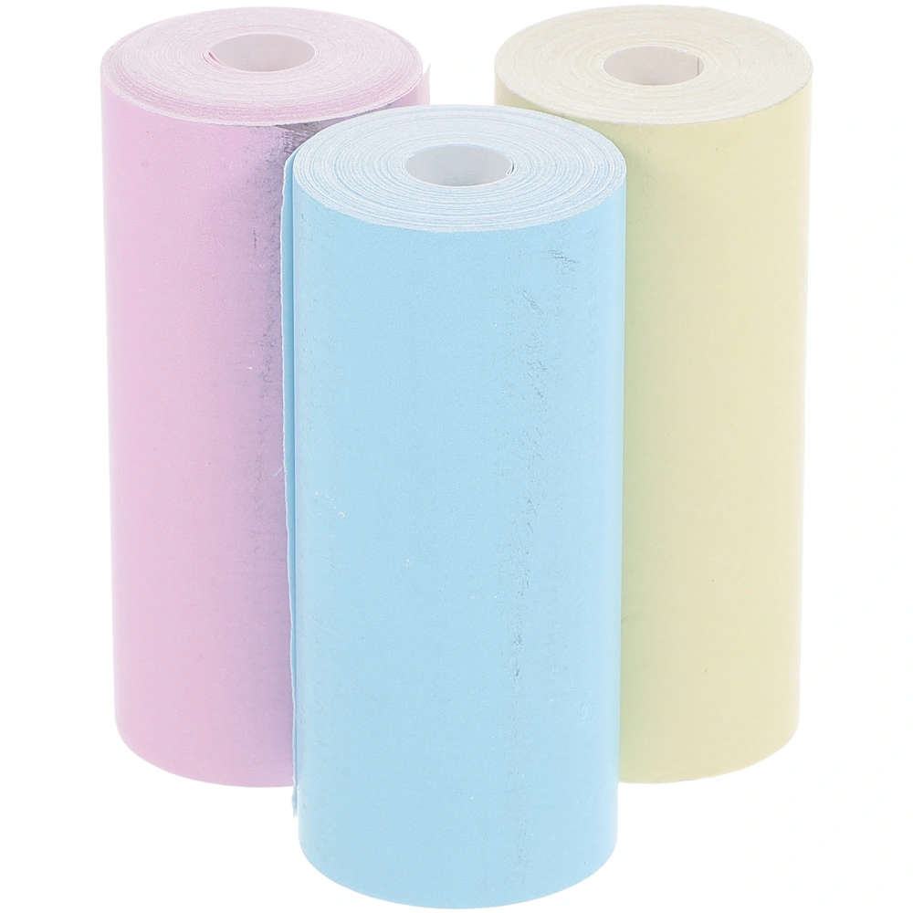 3 Rolls of Multi-function Correction Stickers Removable Correction Decals Writing Correction Papers