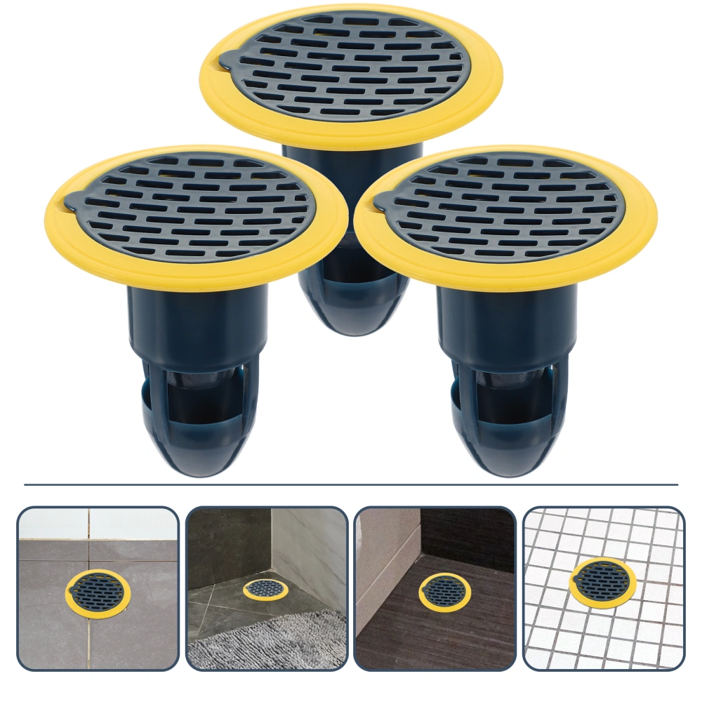 3Pcs Bathroom Sink Stoppers Kitchen Sink Stoppers Drain Stoppers for Shower Floor Strainers