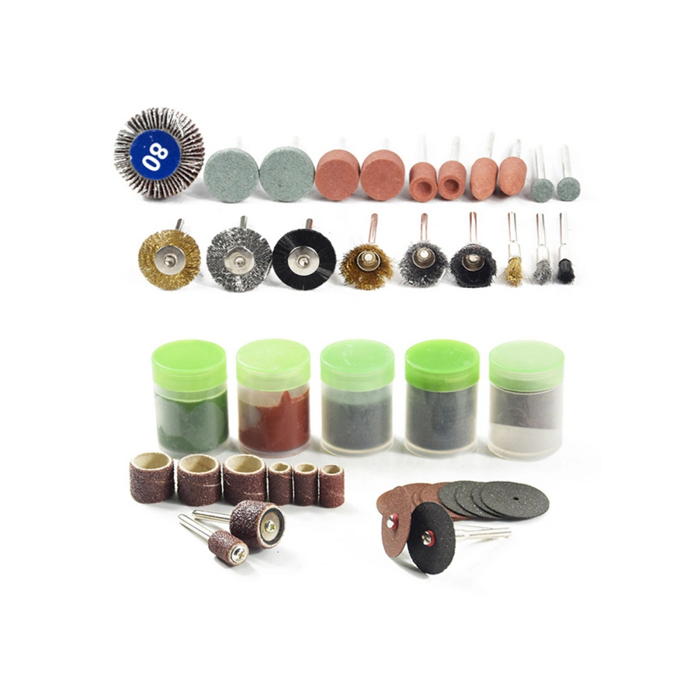 171pcs Rotary Tool Accessories Set Sanding Grinding Brushing Polishing Bits Accessory Kit for Grinder