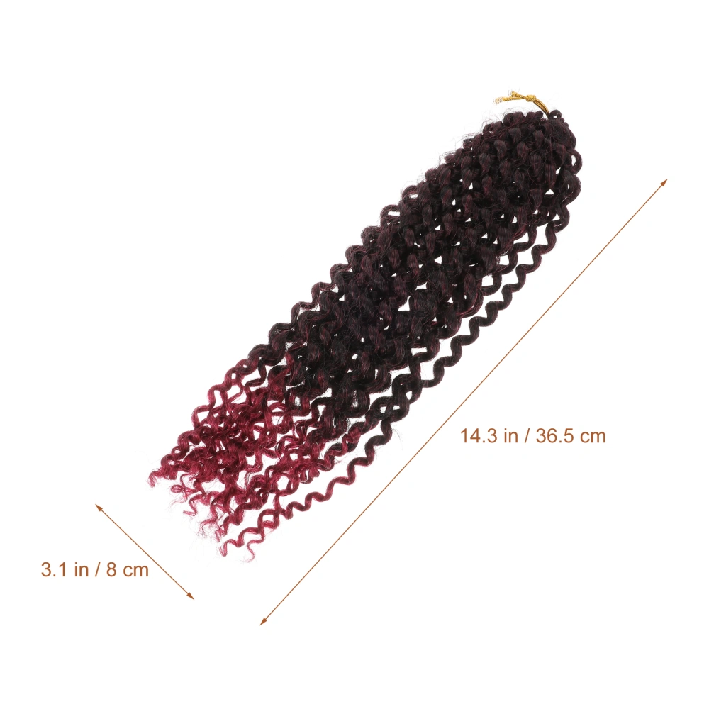 Crochet Braids Hair 14 Inch Twists Crochet Hair Bohemian Braiding Hair Extensions