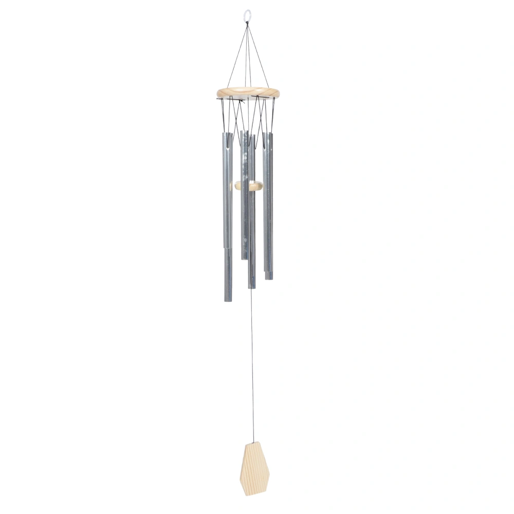 Household Wind Chime Creative Hanging Wind Bell Wood Metal Tube Wind Chime