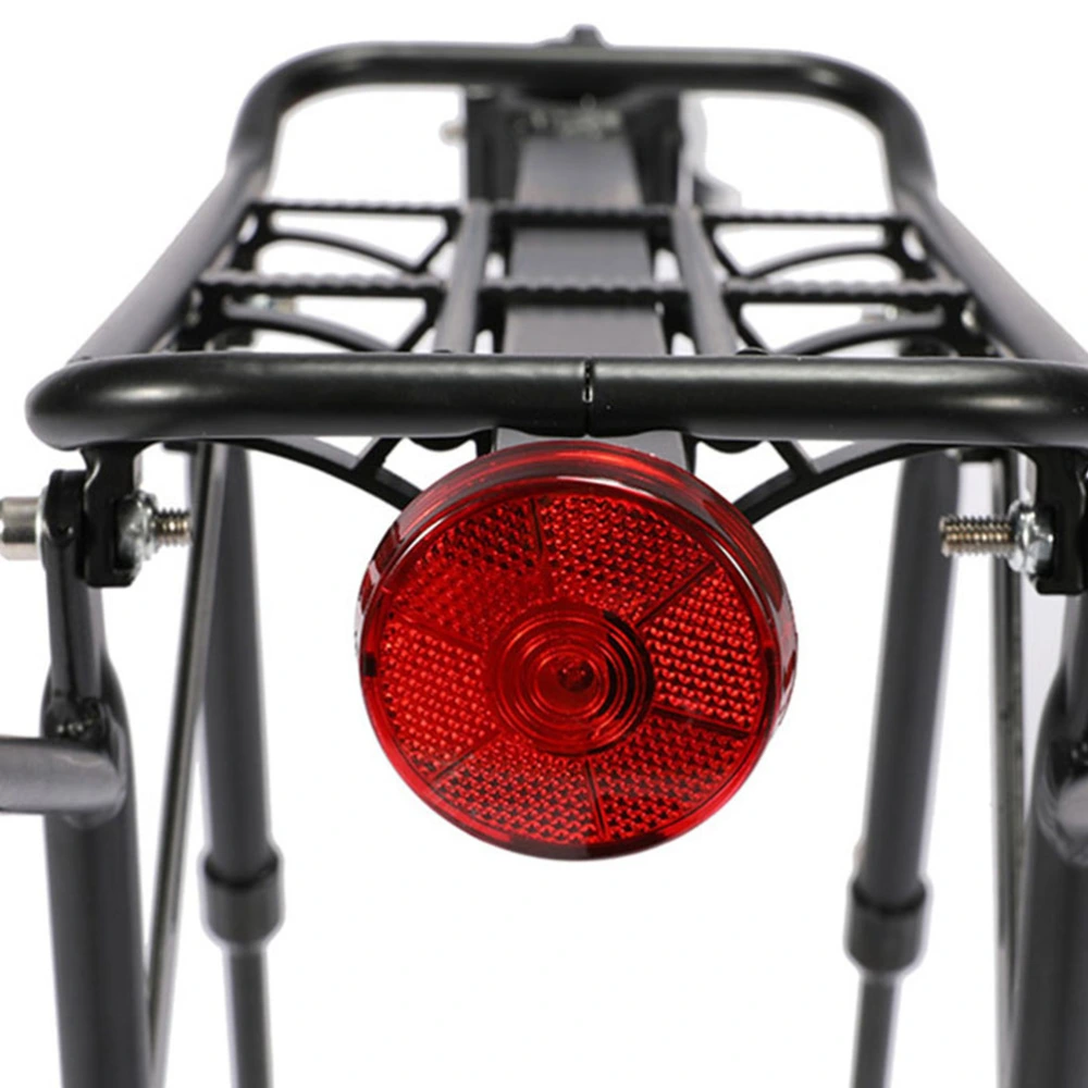 Quick Release Aluminum Alloy Rear Shelf Mountain Bike Rack with Reflective Lights