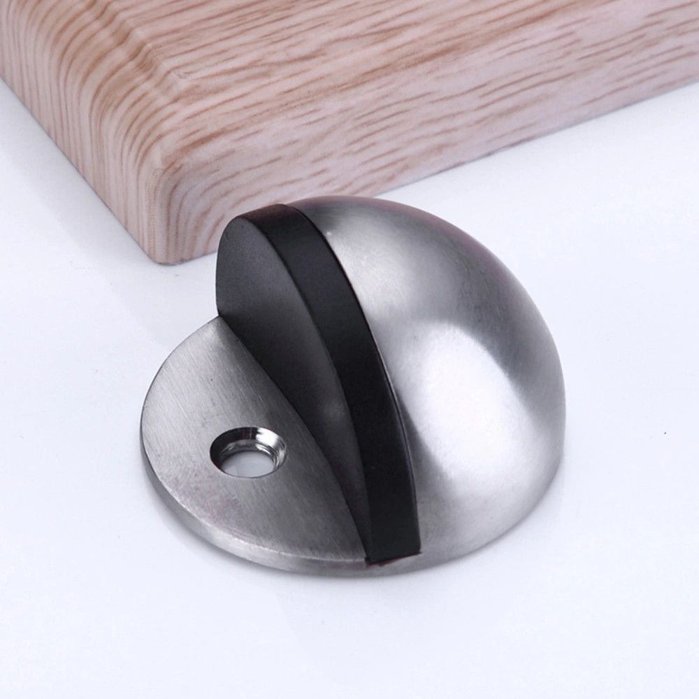 Semicircle Stainless Steel Door Suction Solid Core Door Stop Anti-collision Floor Stop