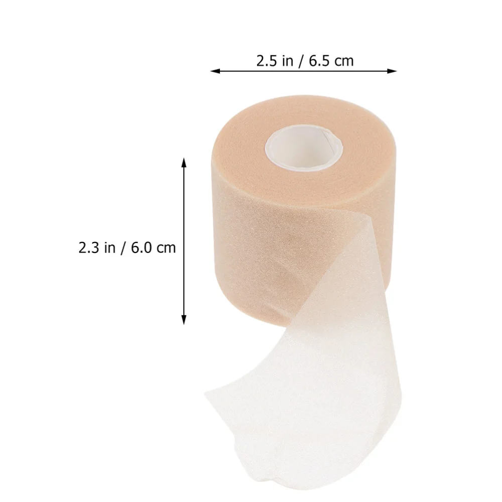 2 Rolls Elastic Sponge Bandage Shock-absorption Sponge Sports Tape Sports Supply