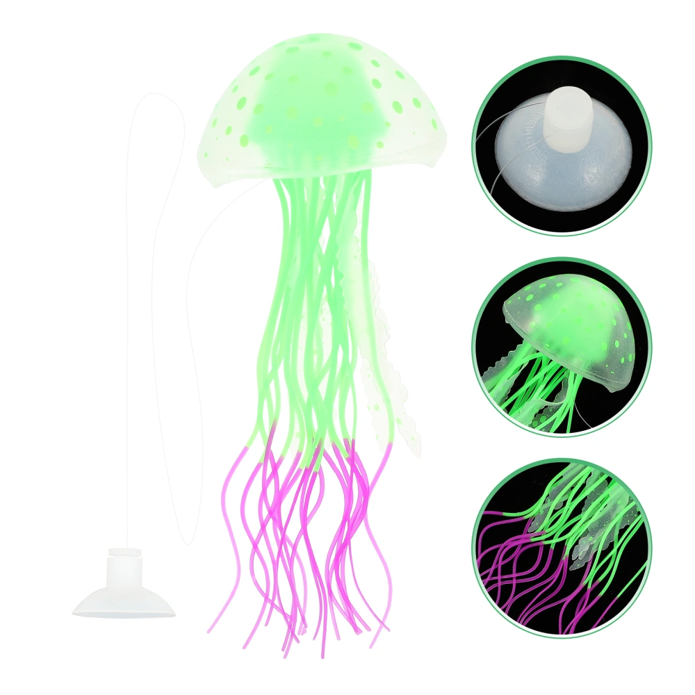 Decorative Fake Jellyfish Adorable Jellyfish Decor Vivid Aquarium Ornament Aquarium Accessory