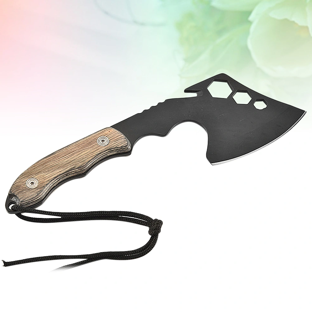 Portable Axe Multifunctional Axe Durable Axe Chop Wood Axe for Camping Outdoor Hiking Emergency