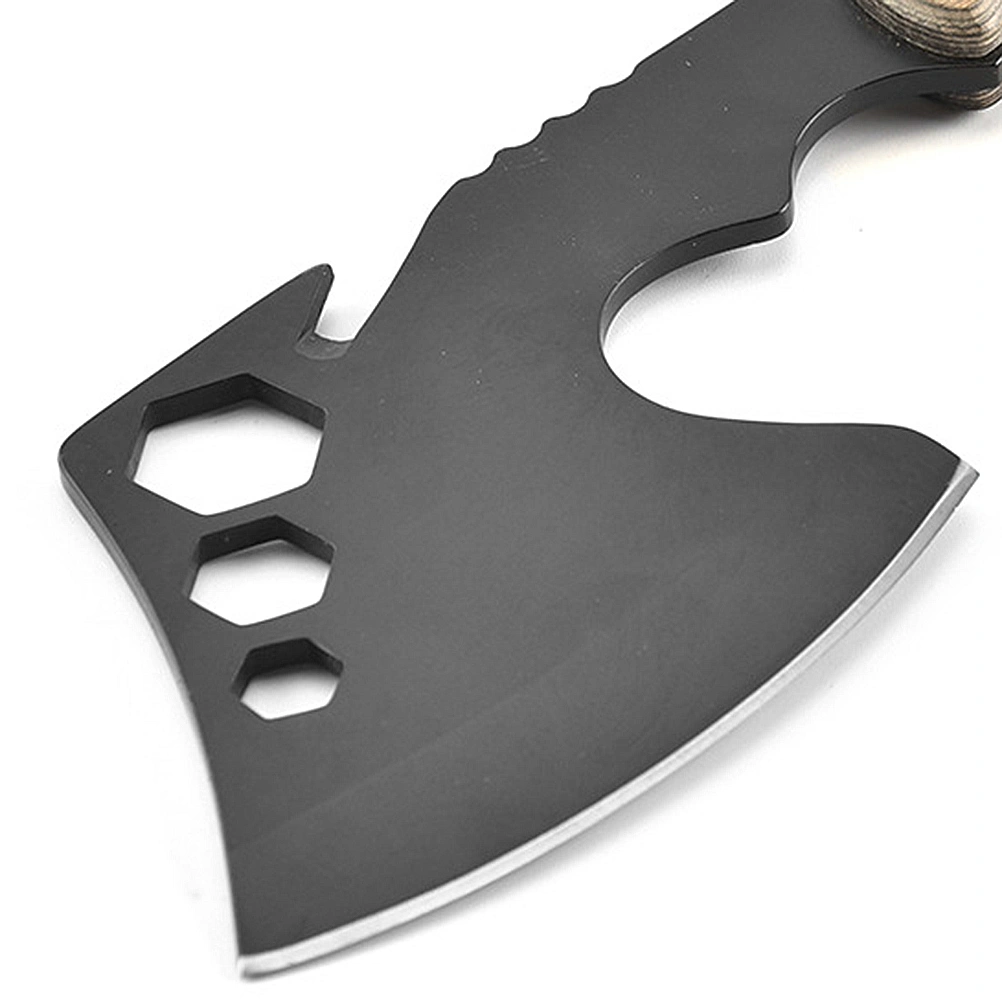 Portable Axe Multifunctional Axe Durable Axe Chop Wood Axe for Camping Outdoor Hiking Emergency