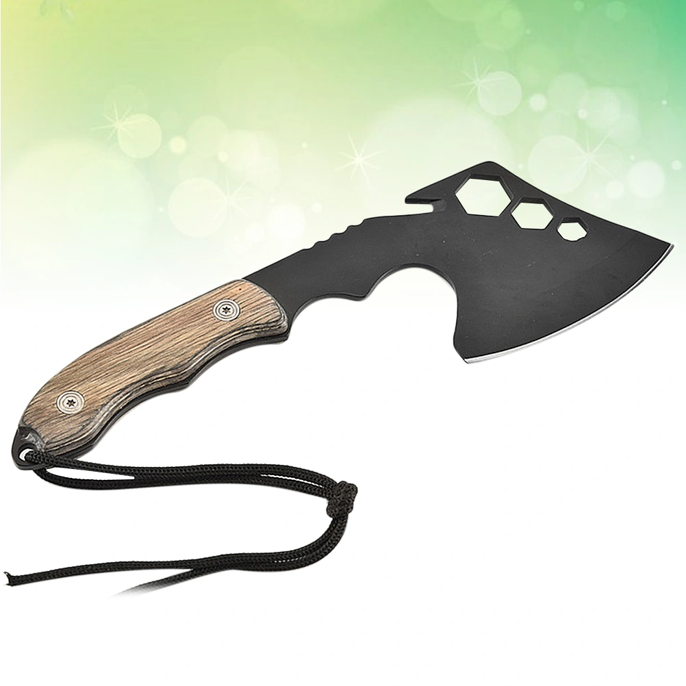 Portable Axe Multifunctional Axe Durable Axe Chop Wood Axe for Camping Outdoor Hiking Emergency