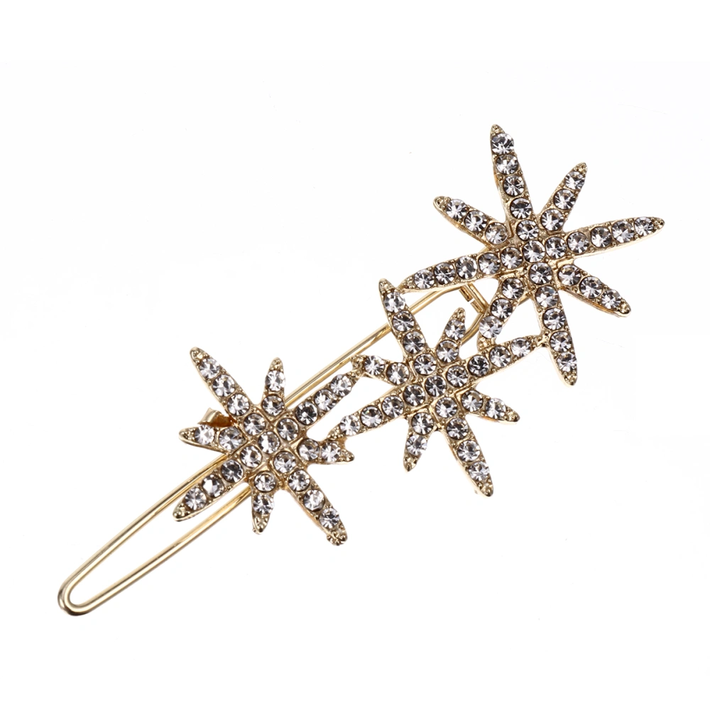 Crystal Hair Barrette Sparkling Hair Clips Fashion Hair Accessories for Girls