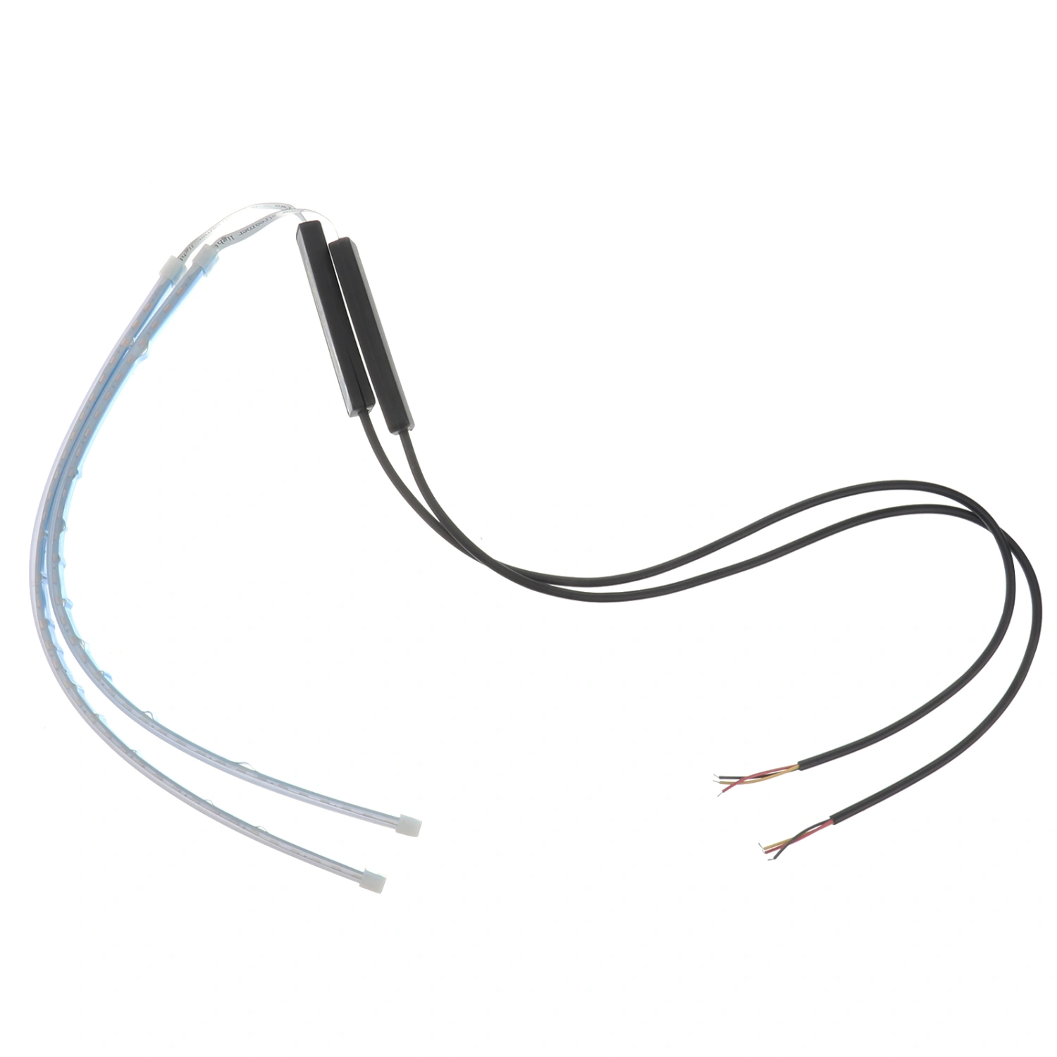 2pcs Flexible  Led Headlight Strip Headlight Bar Auto Daytime Running Light 30cm