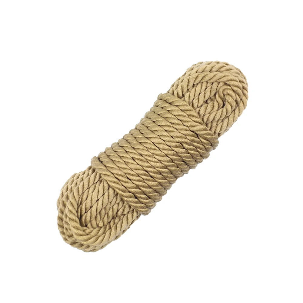 10M Twisted Braided Knot Tying Rope for Couples Lovers Adults Restraint