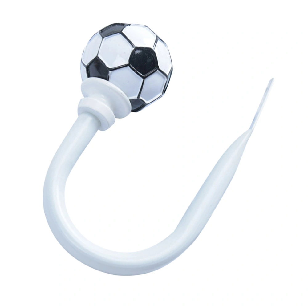 Football Curtain Tieback Wall Mount U Shape Curtain Holdback Football Shape Hook