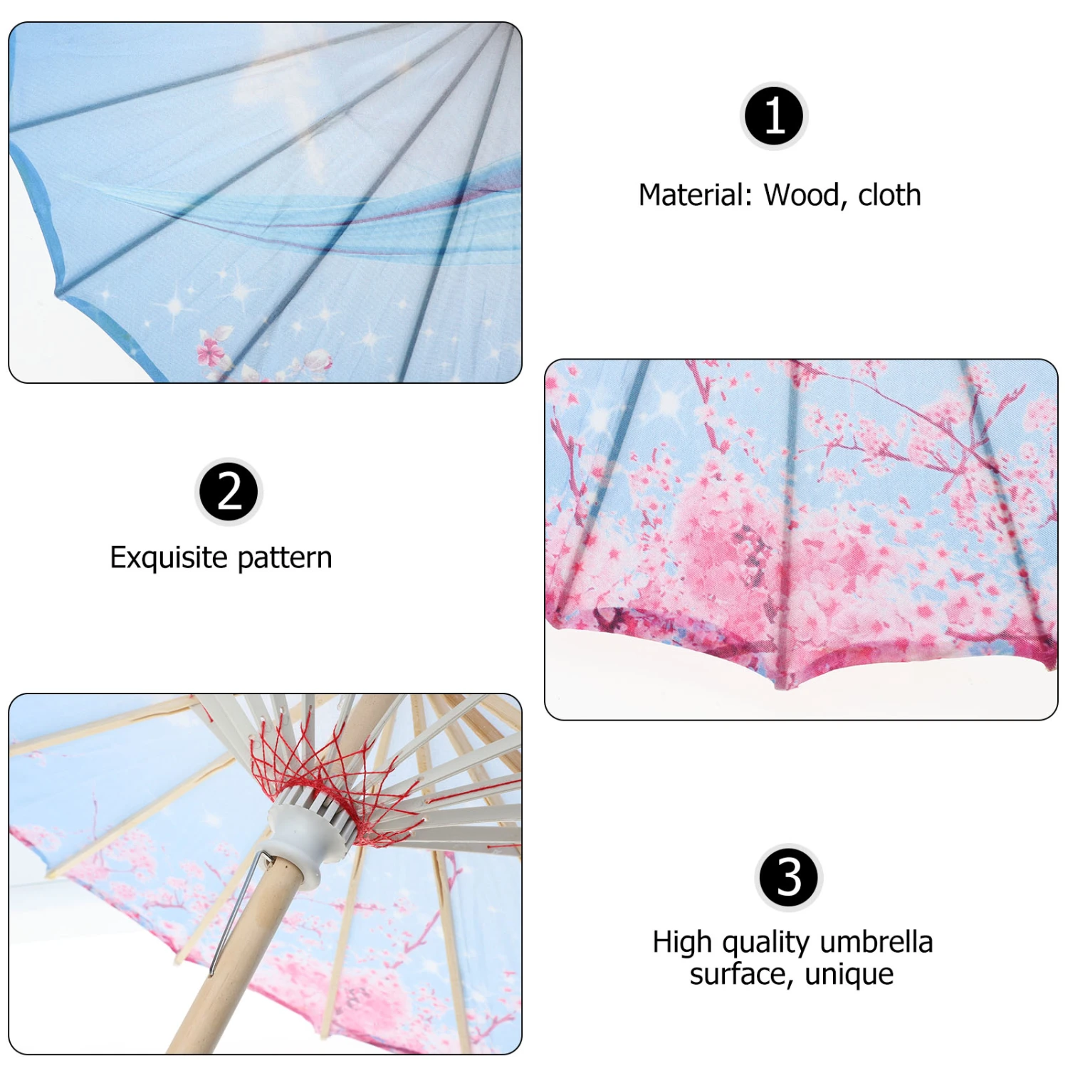 Japanese Style Oil Paper Umbrella Stage Umbrella Photography Prop Umbrella