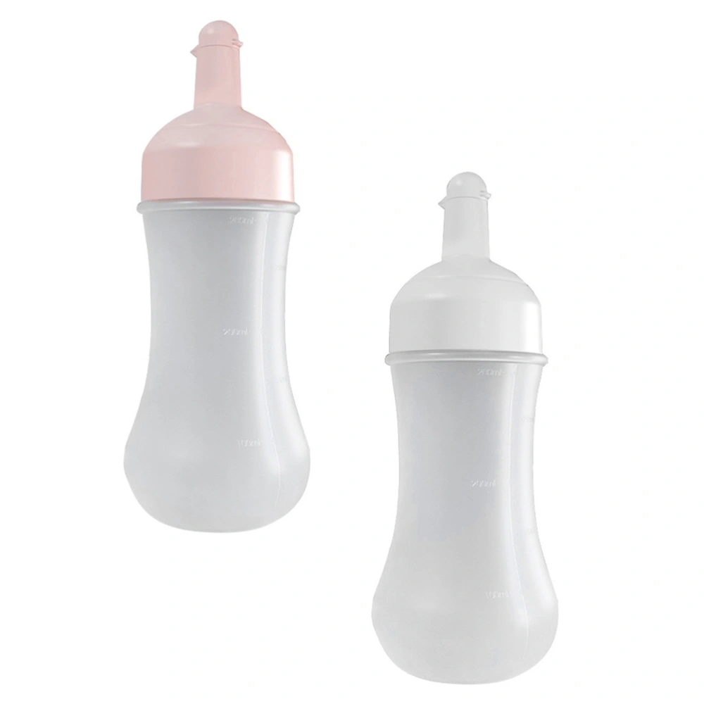 2Pcs Sauce Squeeze Bottles Kitchen Condiment Bottles Ketchup Squeeze Bottles