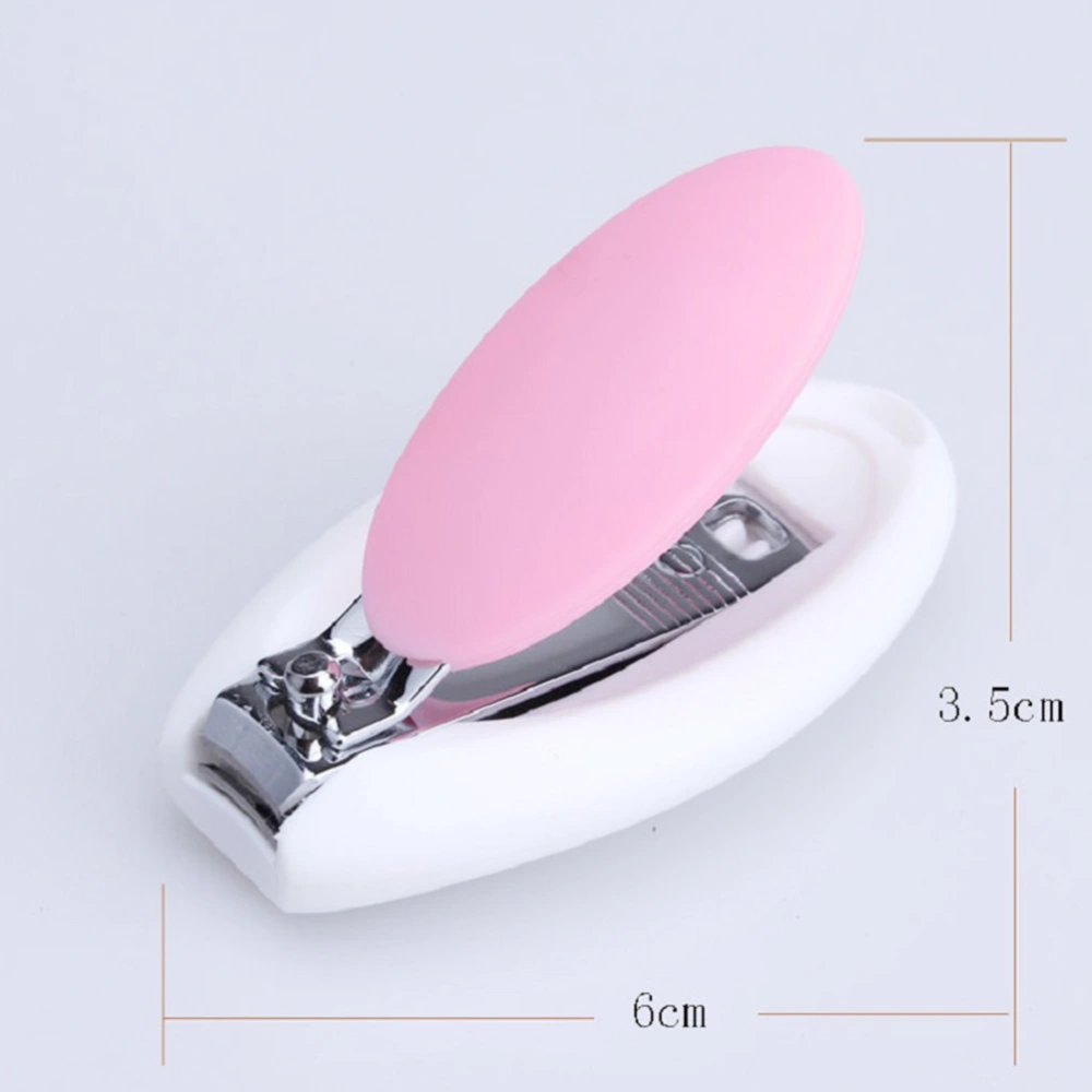 5PCS Portable Baby Nail Clippers Cartoon Egg-shaped Nail Cutters Creative Baby Nail Trimmer Stylish Baby Nail Care Tool for Baby Use Random Color