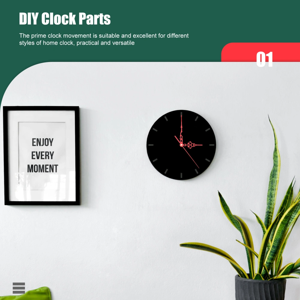 3 Sets Clock Movements Replacements Clock Movement Accessory Sets for Home