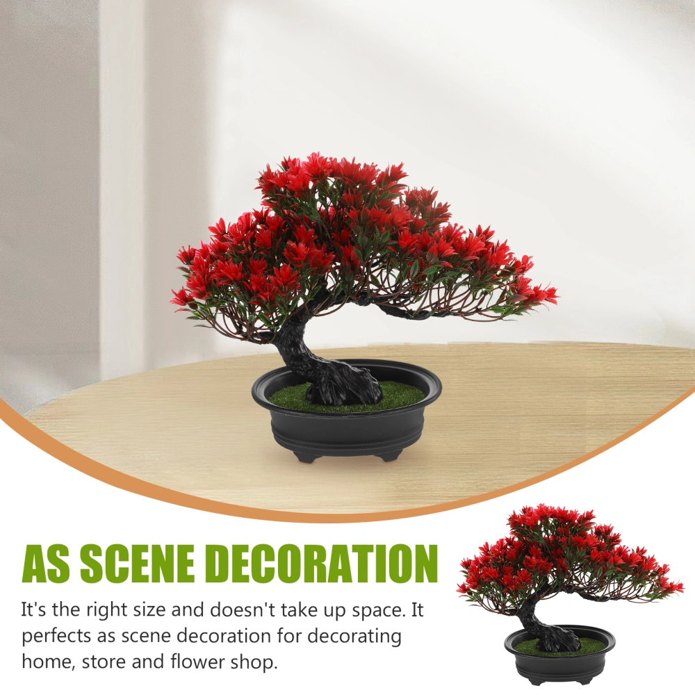 Emulated Plant Bonsai Simulation Plant Indoor Bonsai Decorative Supply