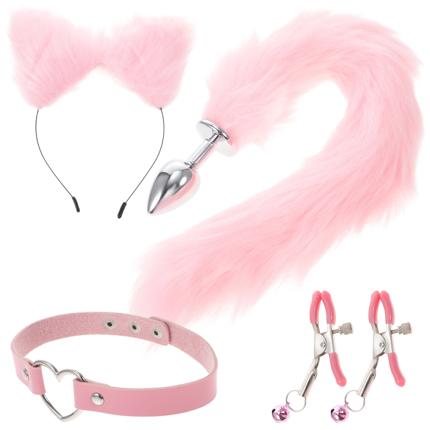 1 Set Cosplay Accessories Ears And Tail Costume Accessories Halloween Costume Prop