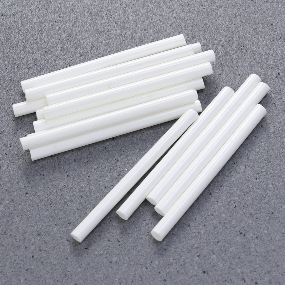 20pcs Hot Melt Glue Sticks Colorful Hot Melt Glue Strips All Purpose Glue Sticks for DIY Craft Daily Use (White)