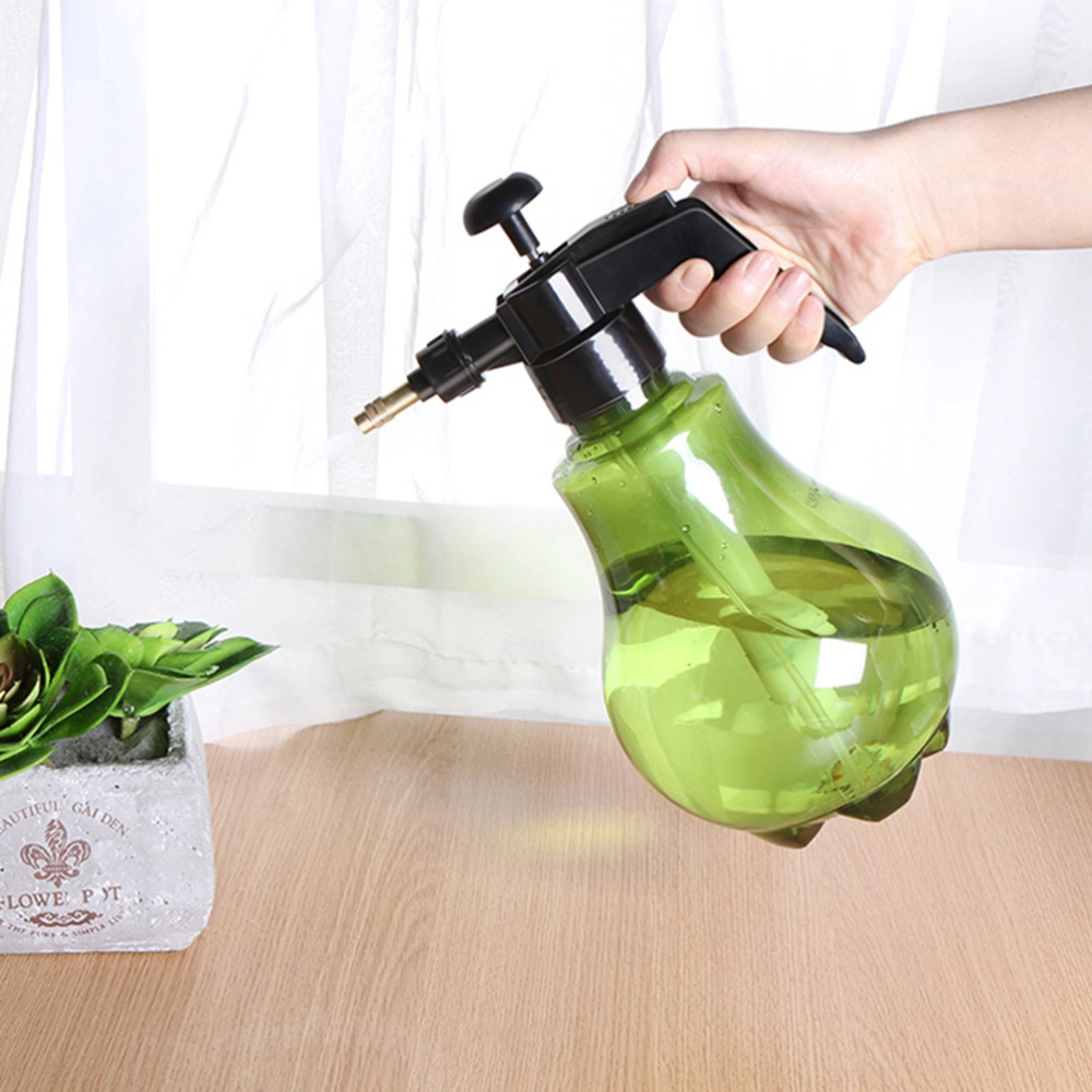 1pc 1.5L Air-pressure Spray Bottle Sprayer Empty Spray Kettle Refillable Garden Miniature Watering Pot Watering Tool (Green)