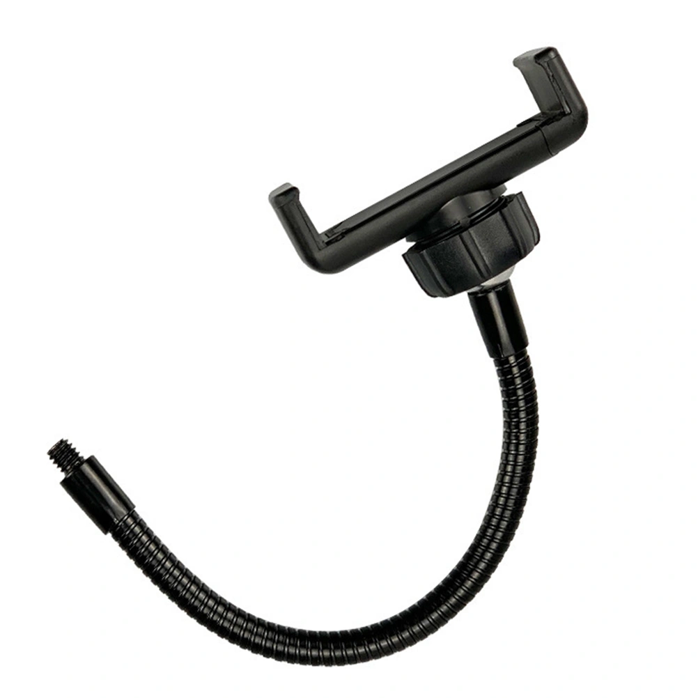 2pcs Mobile Phone Holder Flexible Gooseneck Hose Phone Live Streaming Clip Phone Clamp