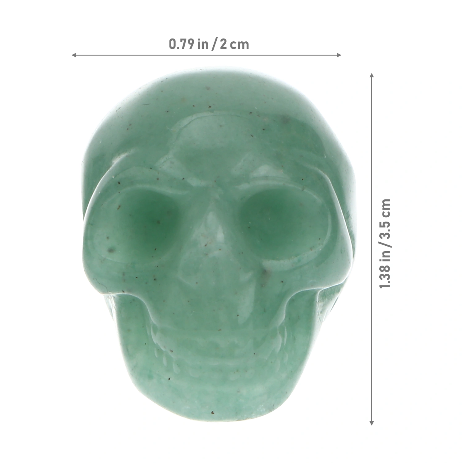 Natural Jade Skull Crystal Skull Decoration Home Decoration Desktop Ornaments