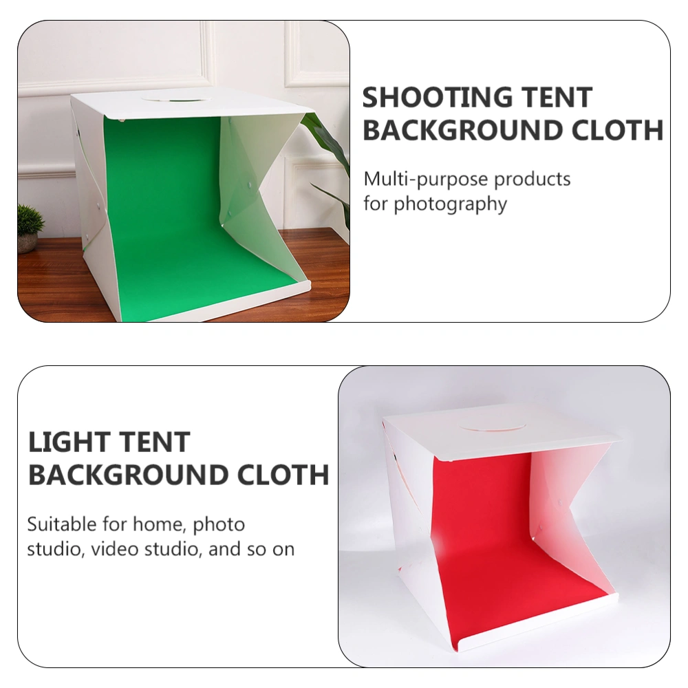 6pcs Light Box Background Cloth Photo Light Tent Backdrop Shooting Box Backdrop