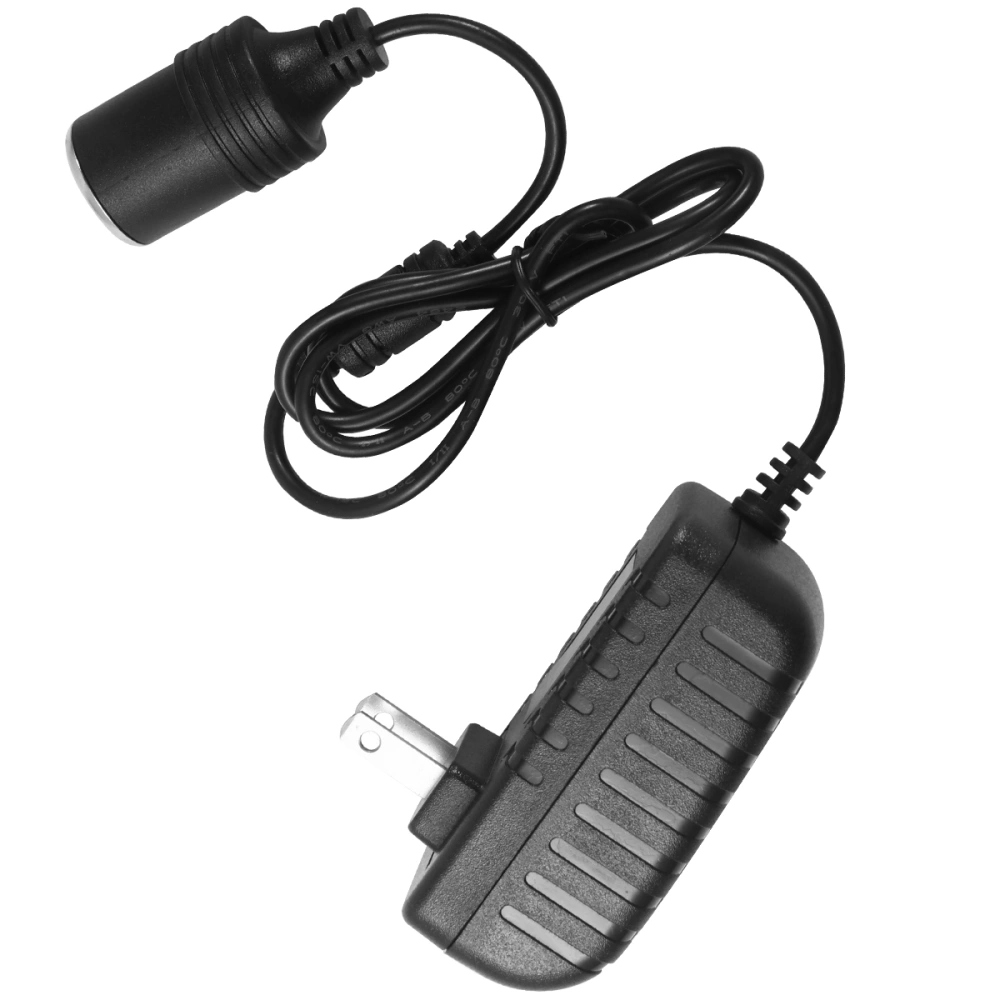 Car Power Adapter 240V Transfer 12V2A DC12V2A Car Cigarette Lighter Interface Simple Car Power Adapter (Original American Wire Gauge)