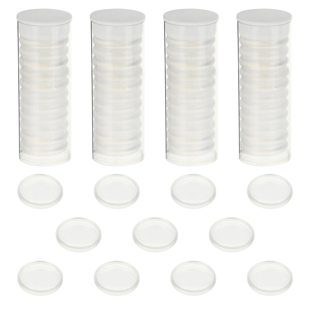 55Pcs Binder Buckles Notebooks Binder Disc Plastic Binding Discs Loose-leaf Binder Discs