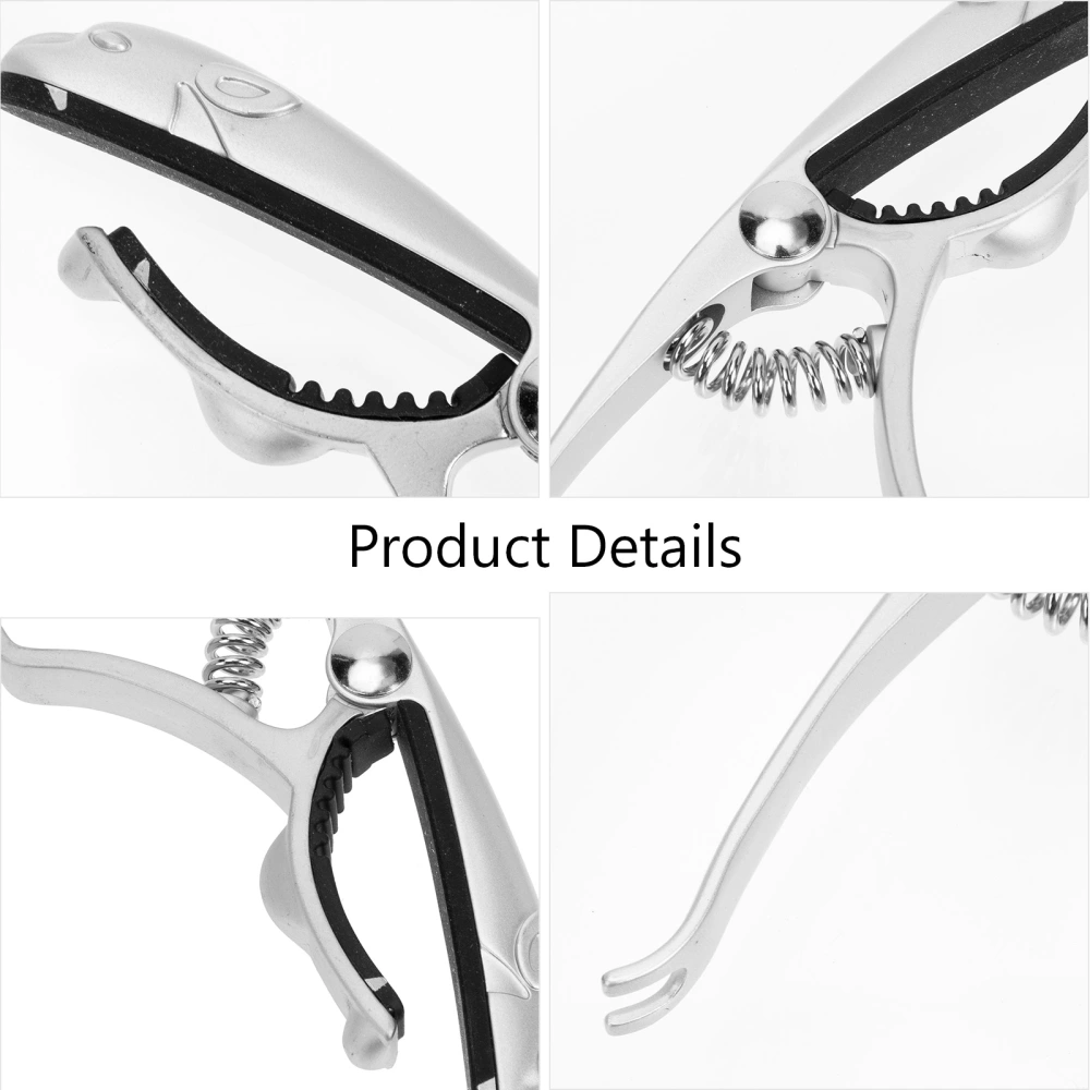 Alloy Guitar Ukulele Capo Professional Guitar Tuner Practical Guitar Accessory