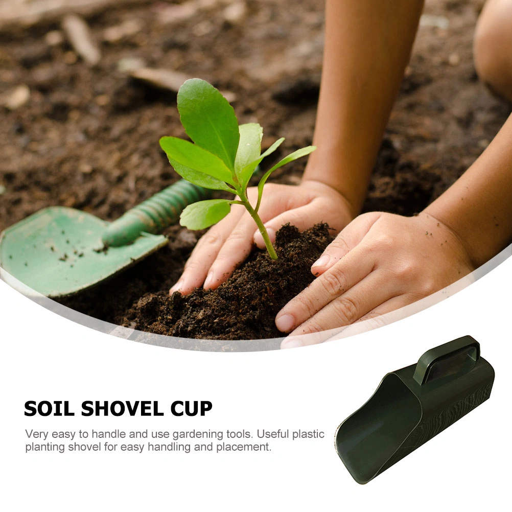 Multi-functional Soil Shovel Cup Handle Plastic Shovel Cup Bonsai Soil Scoop
