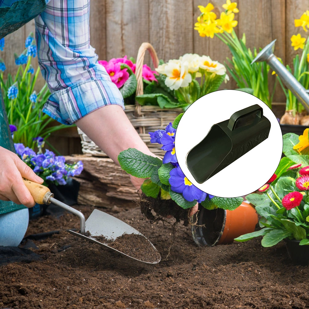 Multi-functional Soil Shovel Cup Handle Plastic Shovel Cup Bonsai Soil Scoop