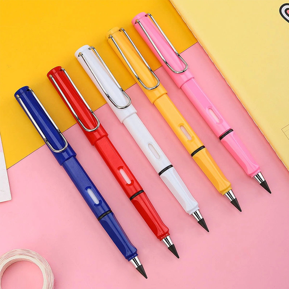6pcs Inkless Perpetual Pencils Students Drawing Perpetual Pencils Perpetual Pencils