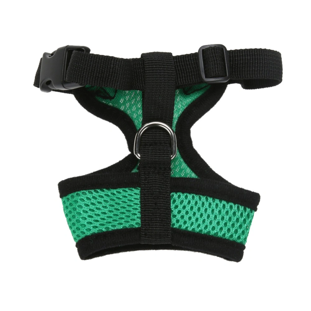 Pet Dog Adjustable Oxford Fabric Chest Harness - Size XL (Green)