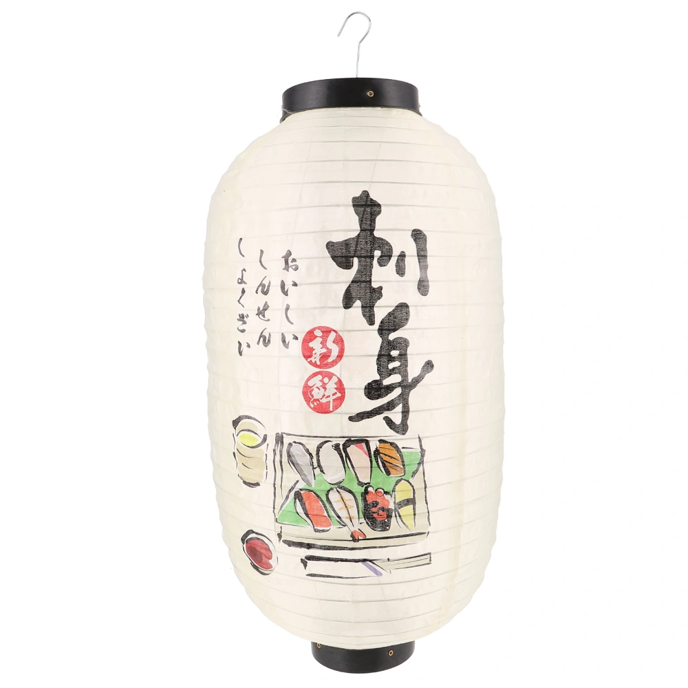 Japanese Restaurant Lantern Hanging Fabric Lantern Traditional Lamp Shade Decor