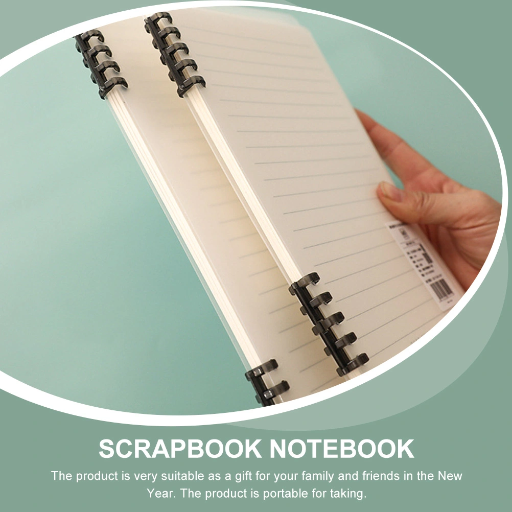 2Pcs Loose Leaf Notepad Decorative Notepad Binder Loose Leaf Paper Notepad