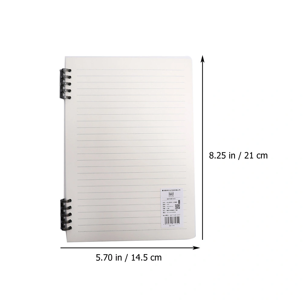 2Pcs Loose Leaf Notepad Decorative Notepad Binder Loose Leaf Paper Notepad
