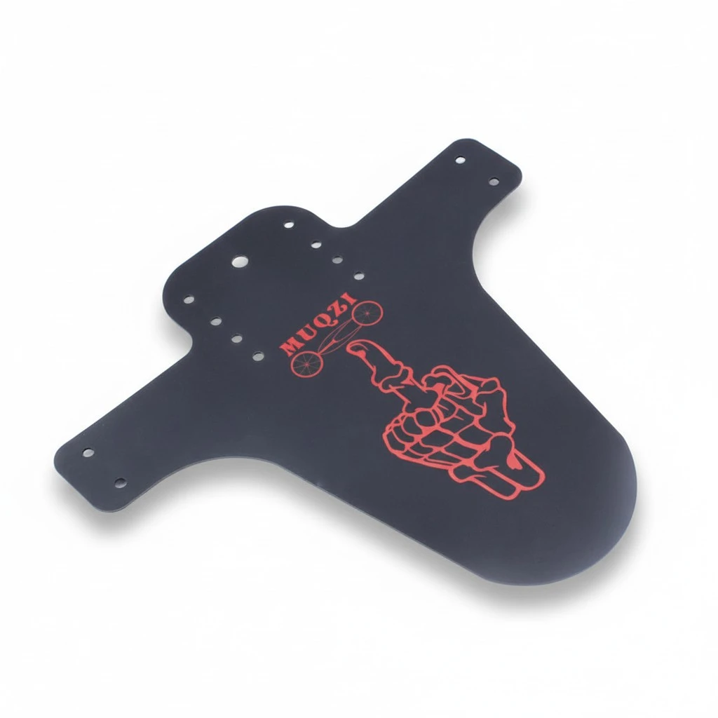 Front Rear Mud Guards for Road Bike Cycling Mountain (Red)